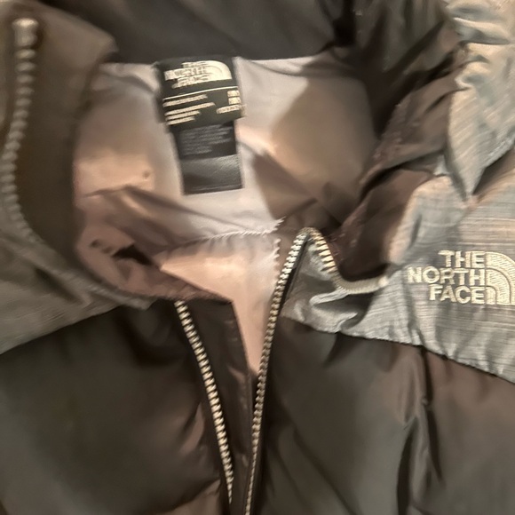 The North Face Black and Gray Puffer Jacket